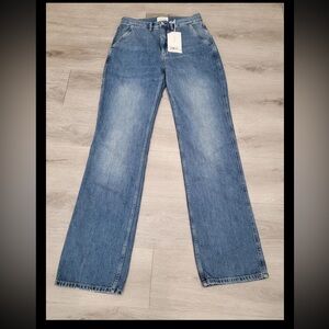 Frame Le Jane Trousers Jeans High Rise Straight For  NEW sz 28